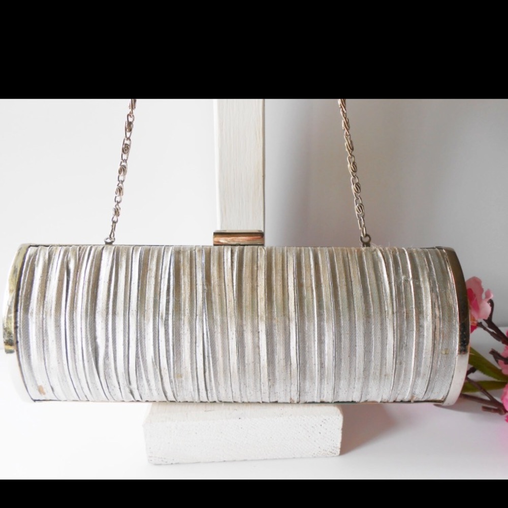 Vintage Silver Evening Bag